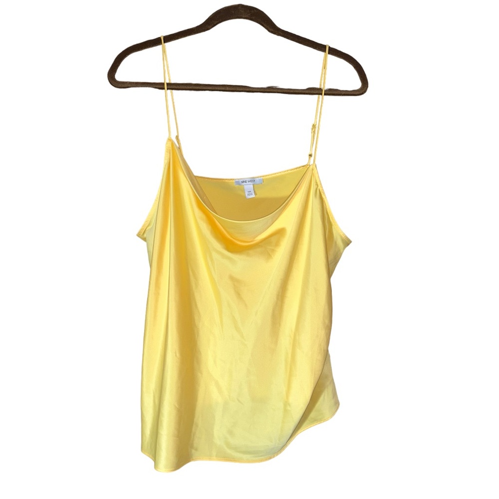 Nine West Cowl Neck Silky Top